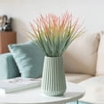 thumbnail image 5 of 1Pc Artificial Plants Outdoor Fake Plastic Grass Spring Decor UV Resistant Faux Greenery Stems Bushes Outside Fake Plants for Planters Patio Porch Window Box Pathway Garden Home Decor D, 5 of 9