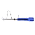 thumbnail image 2 of CNC Aluminio Motocicleta Scooter Kickstand Ajustable Kick Stand Azul, 2 of 9