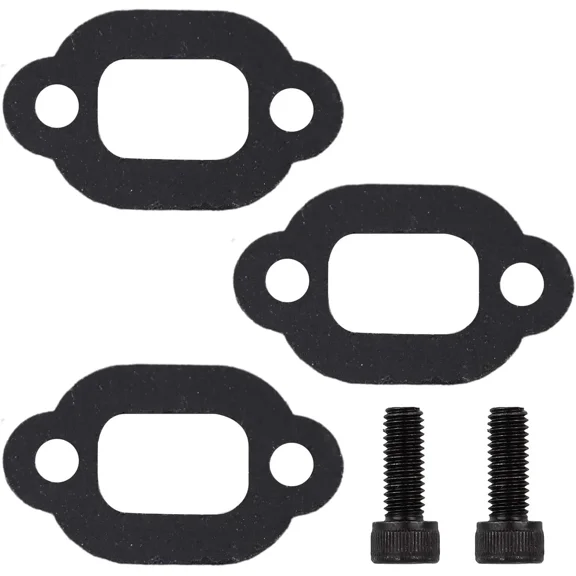 Muffler Exhaust Gasket & Screw Kit for Husqvarna 435 440 445 450 Rancher 135 140