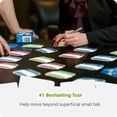thumbnail image 3 of We! Connect Name Tag Stickers (150 PCS) - Easy-to-Write Name Stickers with Conversation Starters - Ideal for Networking, Ice Breakers & Adult Educati, 3 of 8