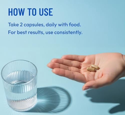 Serelax Mood Support Supplement - L-Theanine & Stress Relief, 60 capsules
