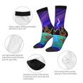 thumbnail image 4 of Saiise Scooby-Doo Funny Socks Men Women Adults Novelty Graphic Crew Tube Socks Crazy Design Casual Dress Socks for Sports,Running,Travel, 4 of 7
