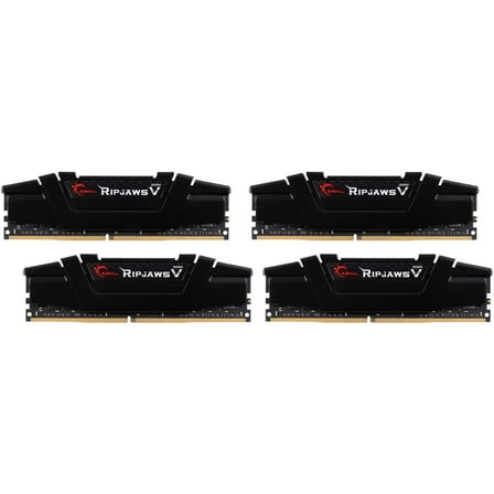 G.SKILL Ripjaws V Series 64GB (4 x 16GB) 288-Pin PC RAM DDR4 3200 (PC4 25600) Desktop Memory Model F4-3200C16Q-64GVK
