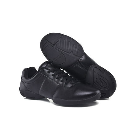 

Kesitin Cheer Shoes Women Girls Cheerleading Dance Sneakers Athletic Training Shoes Black 1Y