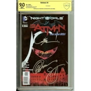 Batman #9 CBCS 9.0 Signed by Scott Snyder, Greg Capullo & Jonathan Glapion