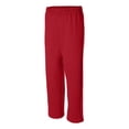 thumbnail image 2 of Gildan 18400 Adult Heavy BlendOpen-Bottom Sweatpants 3X-Large Red, 2 of 5