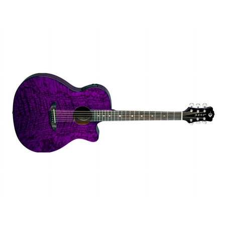 Luna Gypsy Quilt Ash Trans Purple w/ Preamp