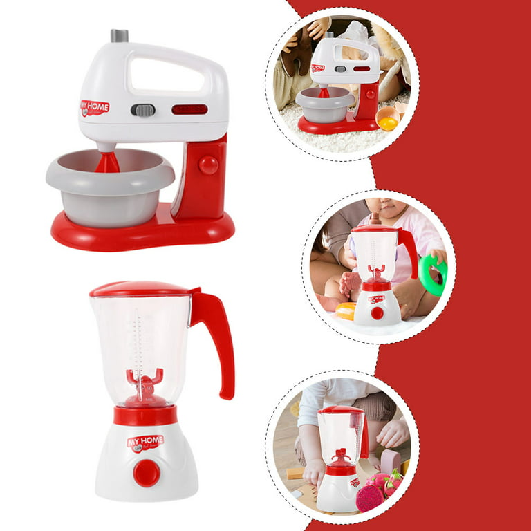 Realistic Fruit Blender 1pc Blender Toy, Kids Blender Toy Kitchen Pretend  Play Toy Kids Blender and Mixer Set Role Play Kitchen Toy for Kids Home