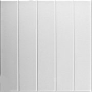 A la Maison Ceilings Model#804 Ceiling Tile (Package Of 8 Tiles), Plain White