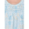 thumbnail image 6 of Ezi Women's Cotton-rich Short Sleeve Nightgown,L,Mint, 6 of 7