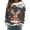 Grey, variant on Fiaer Christmas Sweatshirts for Women Crew Neck Deer Cute Funny Graphic Xmas Pullover Plus Size Baggy Trendy Long Sleeve Tops Red XL