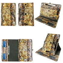 Camo RT tablet case 7 inch for iRulu X1s HD Lalbay 7" 7inch android tablet cases 360 rotating slim folio stand protector pu leather cover travel e-reader cash slots