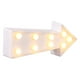 thumbnail image 2 of EeaseMX Luz de noche con forma de flecha, luz LED de flecha para pasillo, luz de noche de plástico, luz LED para habitación, luz de flecha, 2 of 7