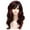 Black, variant on AFUADF 3-color Women's Multicolor Long Curly Hair Bangs Chemical Fiber,Wigs Human Hair