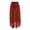 Red, variant on XIAONU Womens Skirts Mesh High-Waisted Fluoroscopy Bodycon Long Skirt Summer Causal Comfortable And Breathable A-Line Skirt