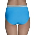 thumbnail image 3 of Fruit of the Loom Women's Assorted Heather Brief Underwear, 6-Pack, 3 of 7