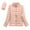 Pink, variant on Womens Puffer Coat Women's Winter Warm Solid Color Stand Collar Hatless Ultra Light Down Jacket Puffer Jacket Womens Winter Jackets for Women Pink XL
