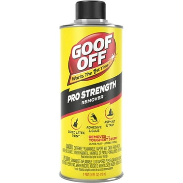 Goof Off FG653 Professional Strength Remover, Pourable 16-Ounce,Liquid