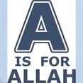 thumbnail image 2 of CafePress - A Is For Allah Infant Bodysuit - Baby Light Bodysuit, Size Newborn - 24 Months, 2 of 4