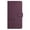 Darkpurple, variant on Flip Case for Samsung Galaxy S22 Plus, Embossed PU Leather Full body Protection Wallet Case, Card Slots Kickstand, Wrist Strap + Shoulder Strap, RFID Blocking Magnetic Closure Phone Cover, Pink