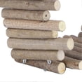 thumbnail image 3 of Hamster Wooden Fence Rat Ladder Bridge Toy Wood Ladder Natural Hideout for Small Animals30CM Fence Type, 3 of 4