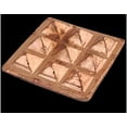 thumbnail image 4 of Copper 9 Wish Pyramid Strip for Yantra Wall/Door Set of 3, (Approx. 2.5 x 2.5 x 0.5 Cm), 4 of 5