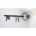 thumbnail image 3 of Richelieu 78029R 16-7/8" Key Hook Rack - Black, 3 of 5