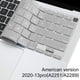thumbnail image 1 of Cubierta de teclado de TPU para MacBook Pro de 13 pulgadas, A2251, A2289 (lanzado en 2020), película protectora de piel Invisible ultrafina para teclado, 1 of 8