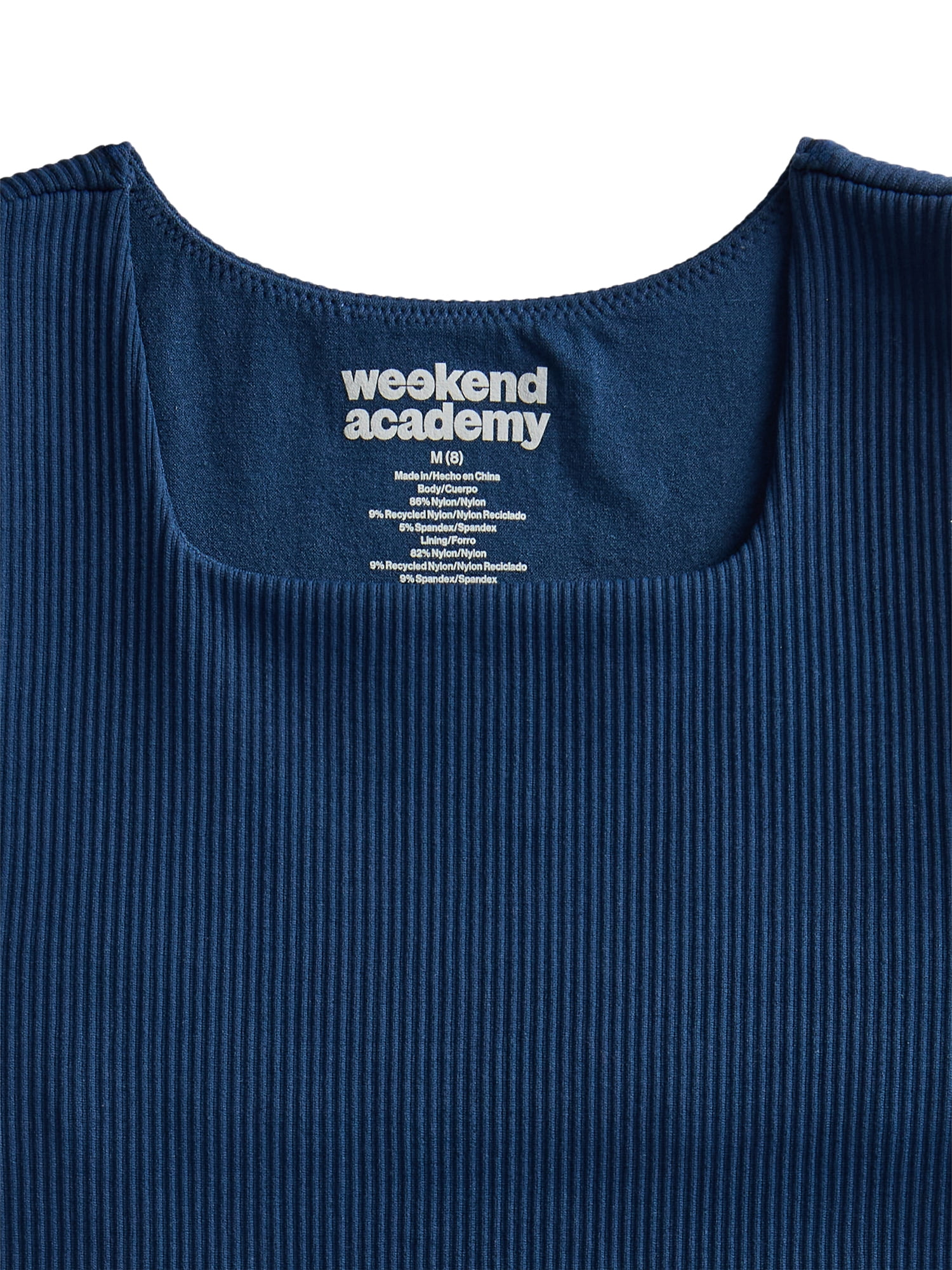 Weekend Academy Girls Seamless Tank Top, Sizes 4-18