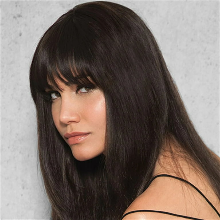 Hairdo Human Hair Clip-In Bangs R10HH Palest Blonde Hair