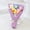 Purple, variant on Valentine's Day Flower Bouquet Plush Toy – “Love For You” Cute Stuffed Gift for Her, Soft Plush Flowers,Blue,for Girlfriend, Wife, or Friend