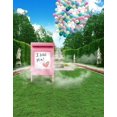 thumbnail image 1 of BSDHOME Polyester Grass Tree Grass I Love You Balloon Photography Backdrops Photo Props Studio Background 5x7ft, 1 of 2
