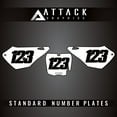 thumbnail image 2 of Attack Graphics Number Plate Backgrounds for Cobra CX65 2014, 2 of 4