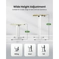 thumbnail image 5 of Electric Standing Desk with Sedentary Reminder, 48 x 24 Inch Adjustable Height Electric Standing Desk Stand up Desk for Home Office, 5 of 6