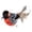 Black, variant on Realistic Plush Squeaky Chirping Bird Cat Toy With Fluffy Feather Tail Battery-Free Sound Prey Interactive Pouncing Exercise Play Toy For Indoor Cats Relieve Boredom Anxiety(Black-15x5cm)