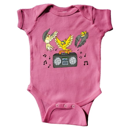 

Inktastic Jamming Cockatiels Gift Baby Boy or Baby Girl Bodysuit