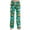 Green, variant on Halloween Lounge Pants for Women Bat Print Stretch Casual Elastic Waist Pj Pants