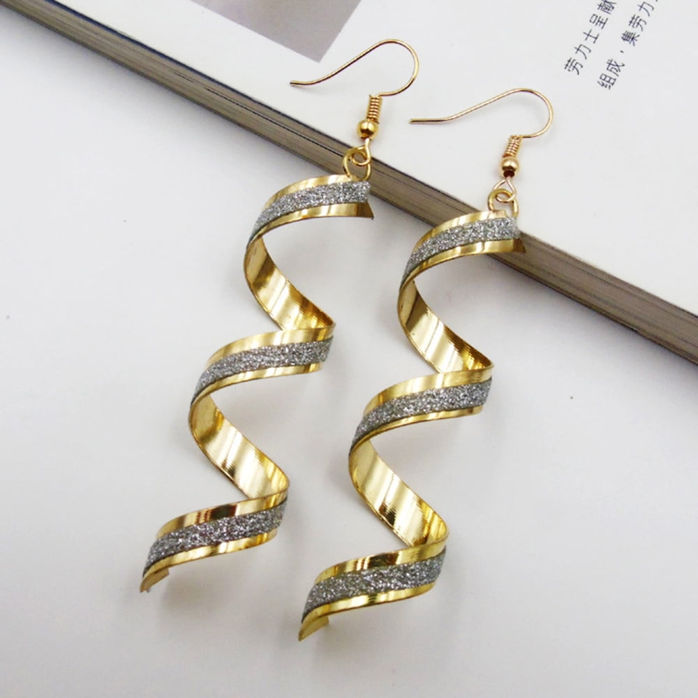Gold Filled Spiral Earrings - Interchangeable Earring Hooks