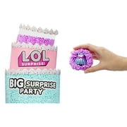 LOL Surprise Big Surprise Party, 4 Collectible Dolls, 6 Unboxing Experiences, Sand, Gel Crush, Shell Smash, Girls 4+