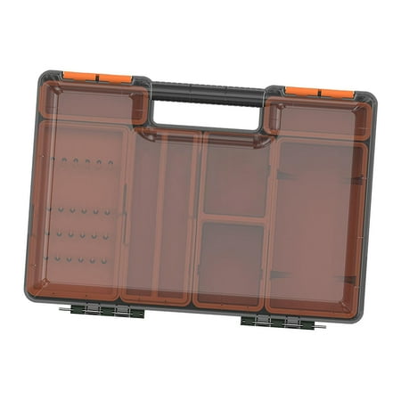 Fishing Tackle Box Fishing Lures Box For Fly Fishing Carp Fishing Freshwater Orange