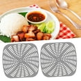 thumbnail image 4 of 2 Pcs Doublure de Friteuse Réutilisable en Silicone, Tapis de Doublure en Silicone Anti-Rayures pour Friteuse, pour Accessoires de Friteuse Foodi AG301, 4 of 8