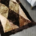 thumbnail image 3 of Natural Geo Sheepskin Area Rug Brown/Beige - 3 x 5', 3 of 4