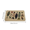 thumbnail image 3 of Fish Doormat Rectangular Entryway Floor Mat Indoor Outdoor Front Door Rug, 3 of 7