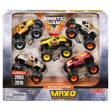 Spin Master Games Monster Jam Max-D Play Vehicles