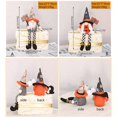 thumbnail image 3 of Happy Halloween Gnome for Doll Long Leg Witch Hat Spider Ghost Toy Ornament for Home Festival Party Dining Table Decorat, 3 of 5