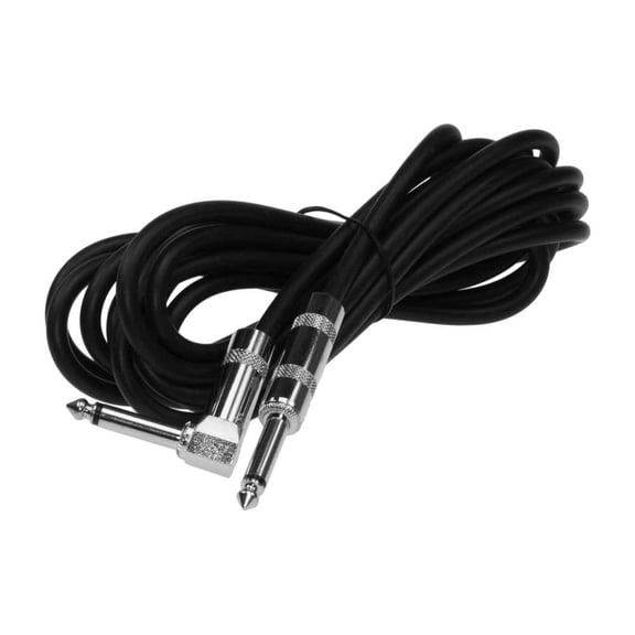 SF Cable 1/4" Mono Straight to Right Angle Cable, 12 feet