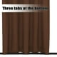 thumbnail image 4 of Cortina para Exteriores Easy-Going 137x244 cm Impermeable Marrón, 4 of 8