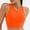 Style1-Orange womens swimsuits, variant on Mceream Women Solid Backless Bikini Bandage Two-Pieces Swimwear Swimsuit Beachwear Set Orange XL