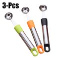 thumbnail image 2 of 3PCS Fruit Scoops Multifunctional Ice Cream Baller Scoop Melon Ballers Fruit Ballers Kitchen Gadget, 2 of 10