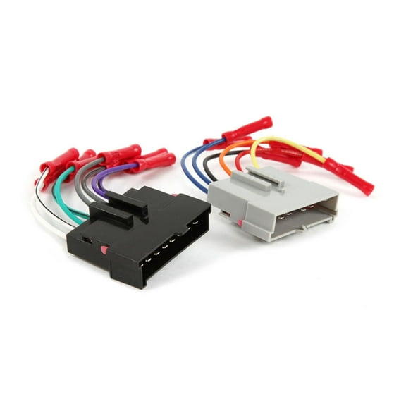 Scosche FD02BCB Car Stereo Wiring Harness Compatible w/ 1985-2004 Ford, Lincoln, Mazda, Mercury & Nissan